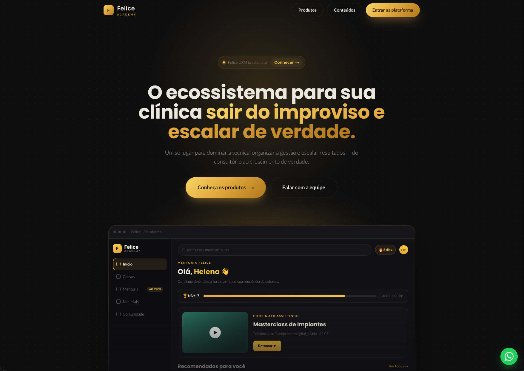 Site da Felice Academy