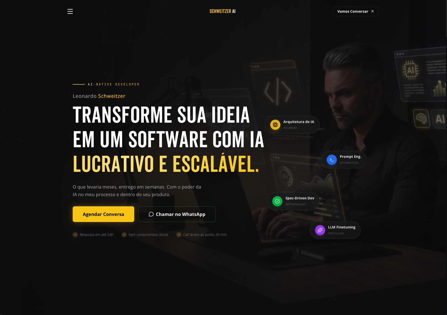 Site da Schweitzer AI